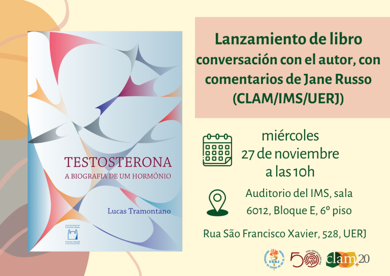 Lanzamiento del libro “Testosterona: la biografía de una hormona”