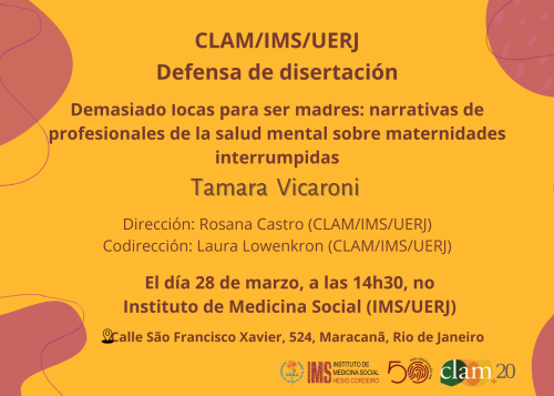 Defensa de disertación de maestría