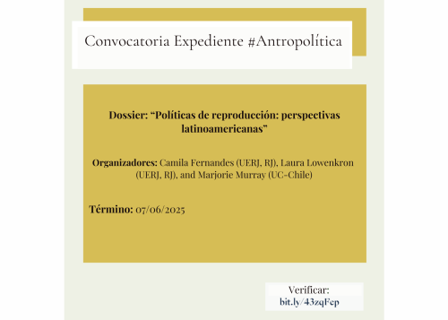 Convocatoria abierta para expediente: “Políticas de la reproducción: perspectivas latinoamericanas”
