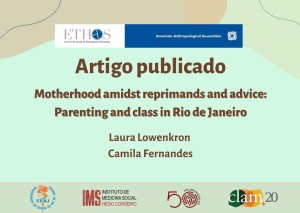 Artigo publicado sobre parentalidades