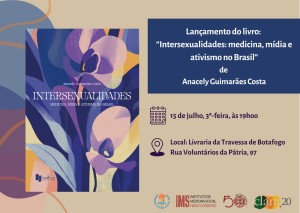 Lançamento de livro sobre intersexualidade