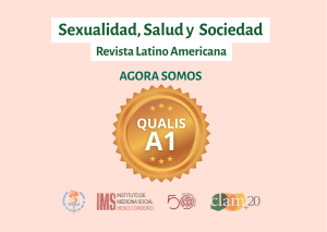 Sexualidad, Salud y Sociedad – Revista Latinoamericana agora é Qualis A1