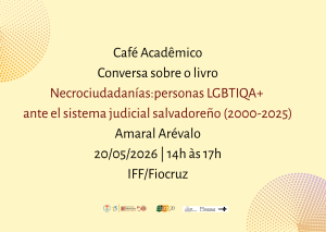 Café Acadêmico recebe Amaral Arévalo para conversa sobre livro Necrociudadanías LGBTIQA+
