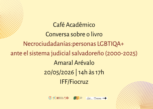 Café Acadêmico recebe Amaral Arévalo para conversa sobre livro Necrociudadanías LGBTIQA+